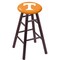 Holland Bar Stool Co Oak Bar Stool, Dark Cherry Finish, Tennessee Seat RC30OSDC - alternate 1